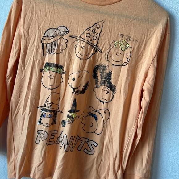 Peanuts Halloween Graphic Tee - Girls 10/12 - Picture 2 of 6